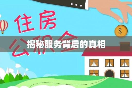 镇巴揭秘服务背后的真相
