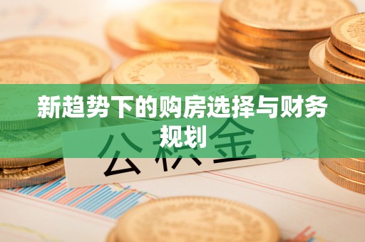 镇巴新趋势下的购房选择与财务规划