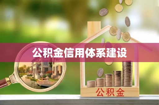 镇巴公积金信用体系建设