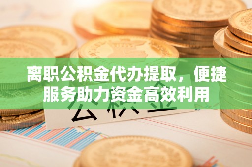 镇巴离职公积金代办提取，便捷服务助力资金高效利用