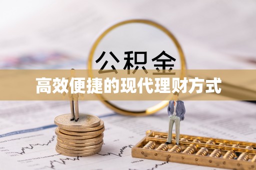 镇巴高效便捷的现代理财方式