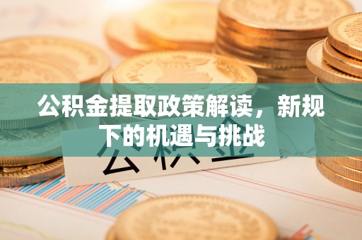 镇巴公积金提取政策解读，新规下的机遇与挑战