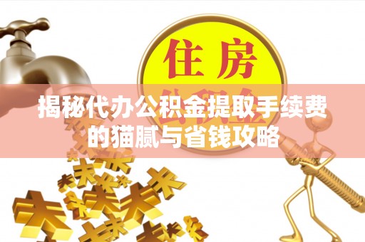 镇巴揭秘代办公积金提取手续费的猫腻与省钱攻略