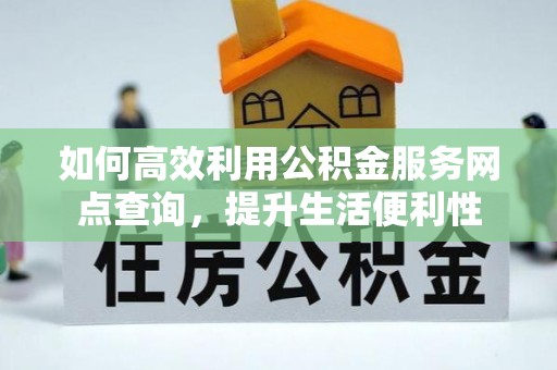 镇巴如何高效利用公积金服务网点查询，提升生活便利性