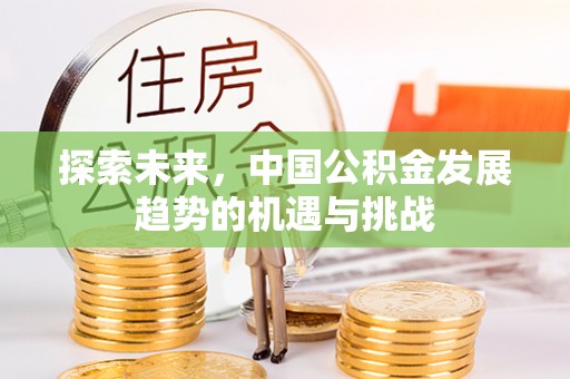镇巴探索未来，中国公积金发展趋势的机遇与挑战
