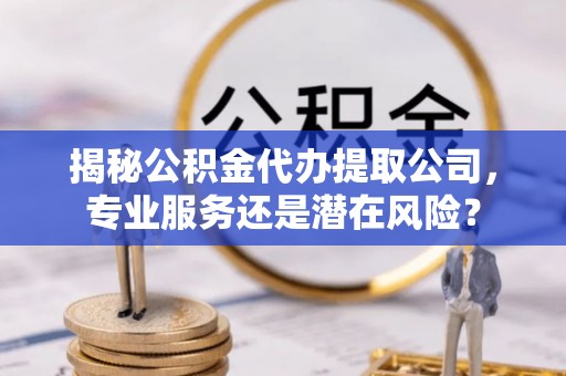 镇巴揭秘公积金代办提取公司，专业服务还是潜在风险？