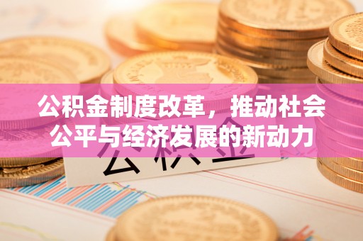 镇巴公积金制度改革，推动社会公平与经济发展的新动力